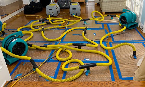 Professional Crawl Space Water Removal technician working in Ennis, TX